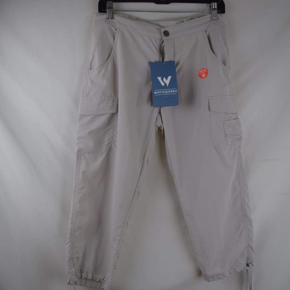 White Sierra Women's Crystal Cover River Capris
